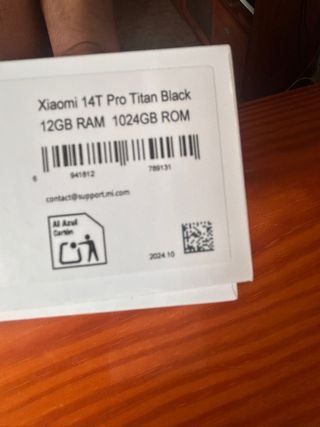 Xiaomi 14T Pro Caja Original, con factura