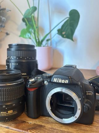 Cámara Nikon D40 + 2 Objetivos