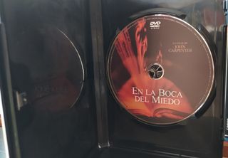 DVD "En la boca del miedo" de John Carpenter