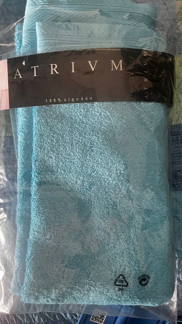 Toalla de Algodón 100% Azul