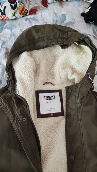Parka Tommy Jeans verde