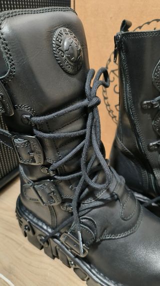 Botas NEW ROCK M.373-S18 ITALI NEGRO.