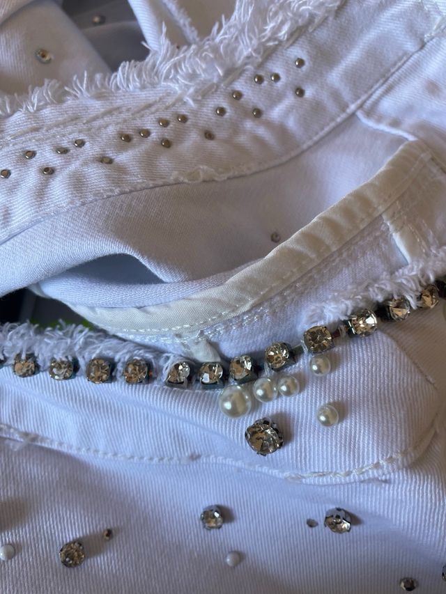 Chaqueta Yes Zee Blanca Talla M