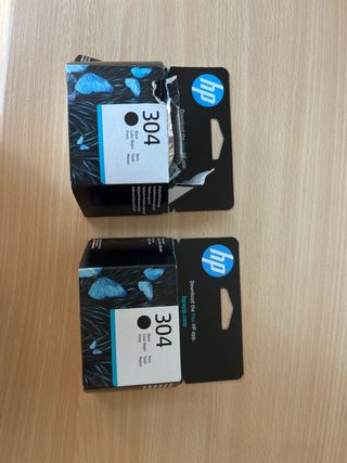 Cartuchos Tinta HP 304 Negro Nuevos