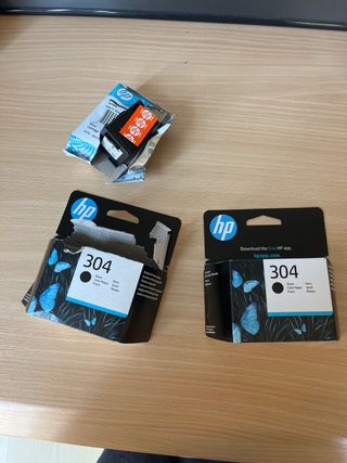 Cartuchos Tinta HP 304 Negro Nuevos