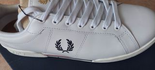 Scarpe uomo Fred Perry bianche