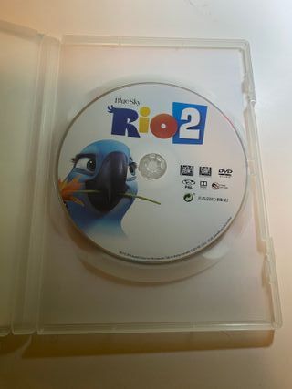 DVD Rio 2 Película Animada