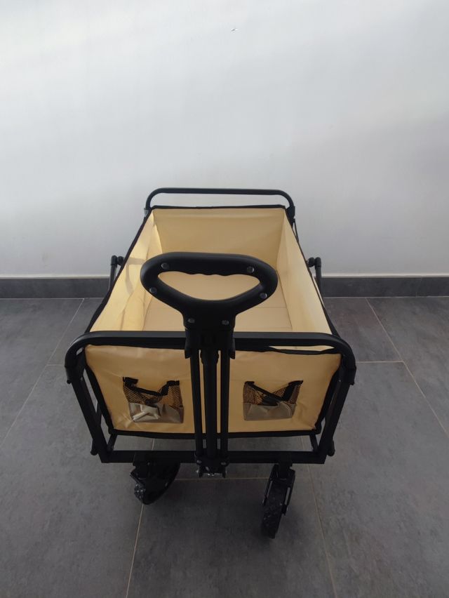 Carro plegable playa camping niños perros