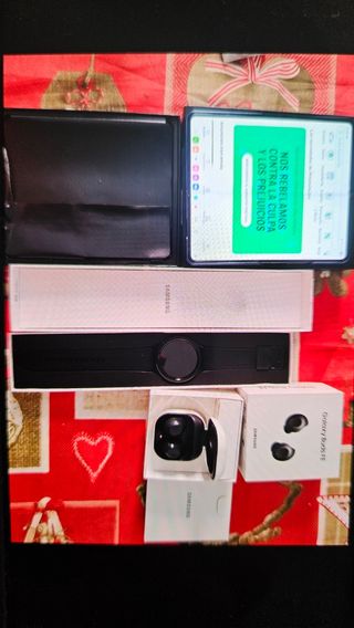 Samsung galaxy z fold 5,galaxy Buds FE y reloj 6cl