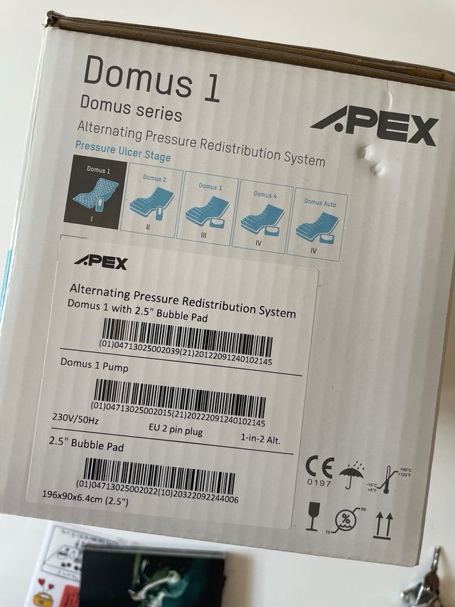 Colchón antiescaras con bomba de aire. No envíos