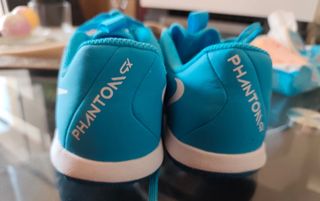 Zapatillas Nike Fútbol Niño Azul