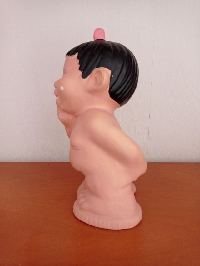 Salvadanaio per bambini vintage da bambina con fiocco