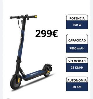 Patinete Eléctrico Reebok Azul