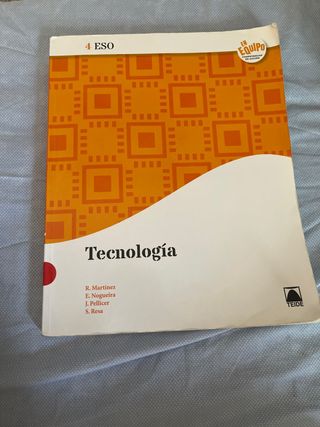 Tecnología 4º ESO - En equipo