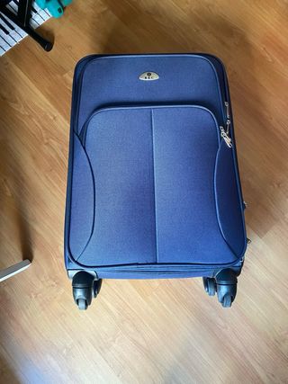 Maleta de viaje azul