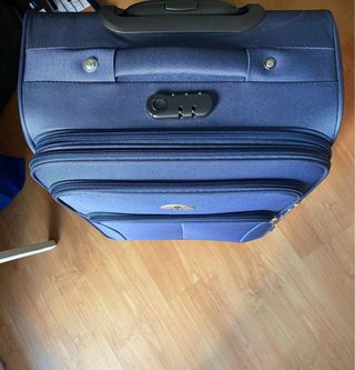 Maleta de viaje azul