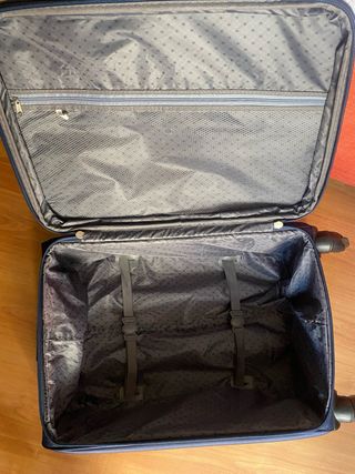 Maleta de viaje azul