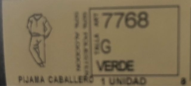 Pijama hombre azul y gris sin estrenar