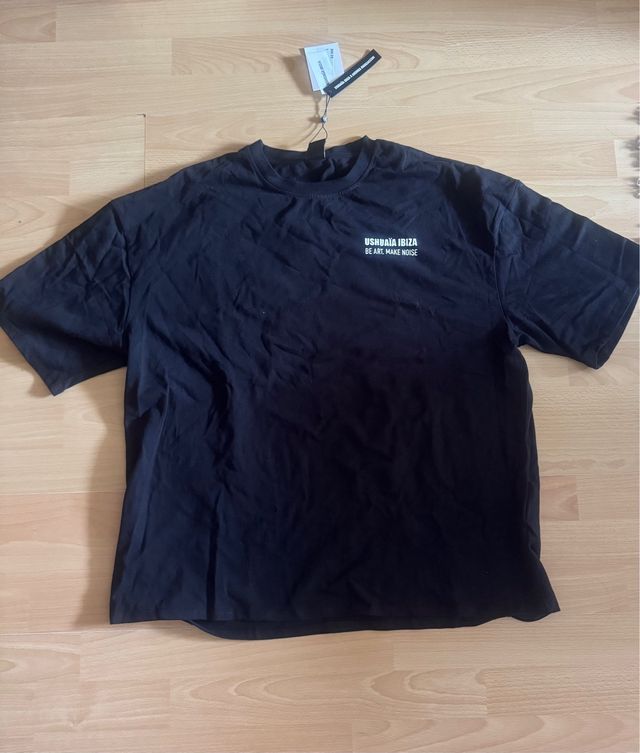 Camiseta Ushuaia Ibiza Negra Hombre