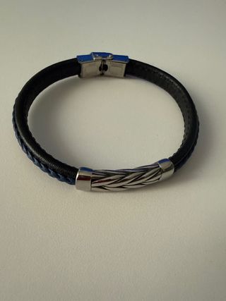 Pulsera Viceroy Cuero Negro y Azul