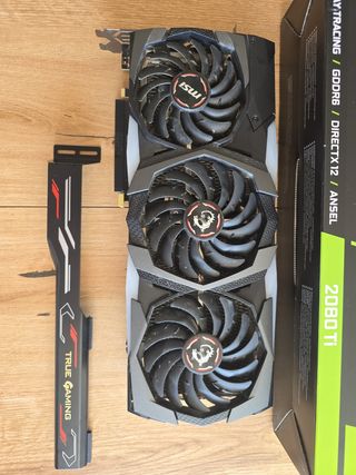 Tarjeta Gráfica MSI RTX 2080 Ti Gaming X Trio