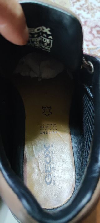 Scarpe uomo Geox vera pelle marrone 41