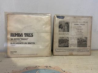 Lote 2 vinilos EP de Chubby Checker y Sgl Rumba 3