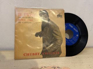 Lote 2 vinilos EP de Chubby Checker y Sgl Rumba 3