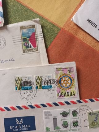 Buste con francobolli Etiopia e Auckland