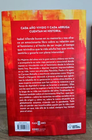 Mujeres del alma mía de Isabel Allende