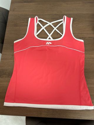Camiseta deportiva sin mangas