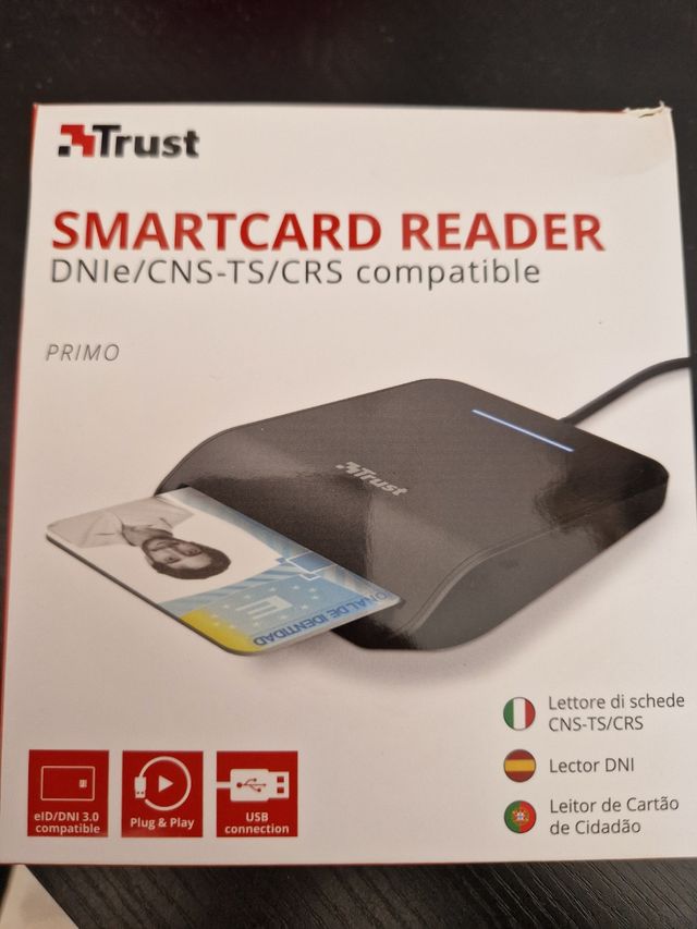 Lector Tarjetas Inteligentes Trust PRIMO