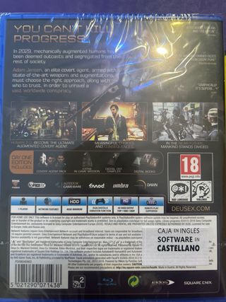 Deus Ex: Mankind Divided PS4 (Day One Edition)