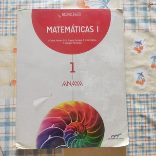 Matemáticas I.