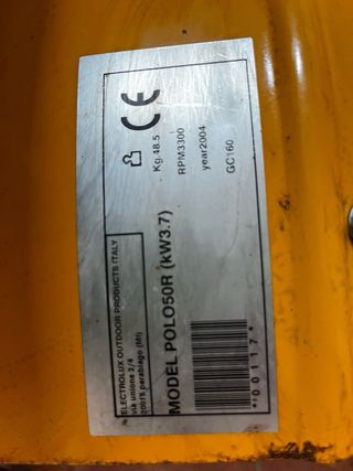 Mula Mecánica Honda GC 160