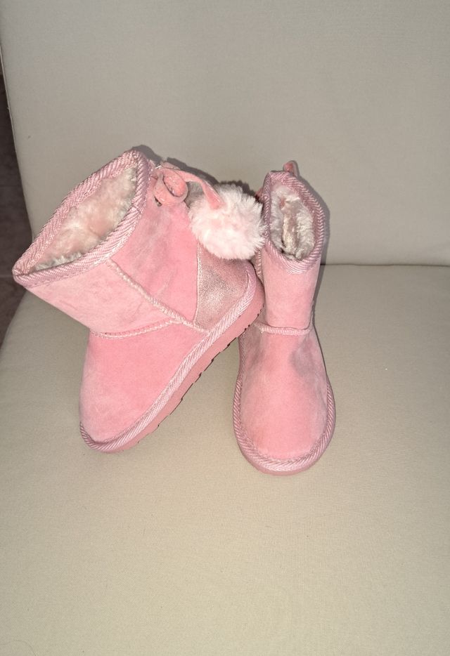 Botines rosas Invierno OTS del corte inglés 25