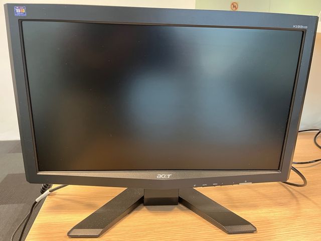 Monitor Acer X193 HQ nero