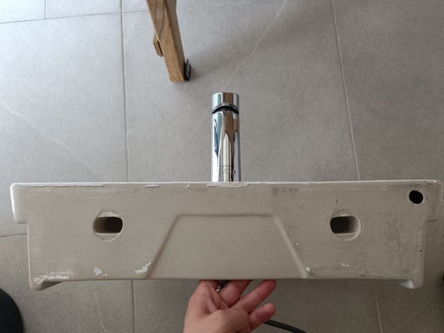 Lavabo Sanindusa Blanco Cerámica