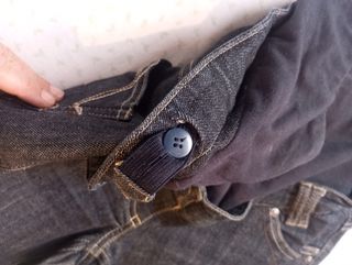Pantalón vaquero premamá azul