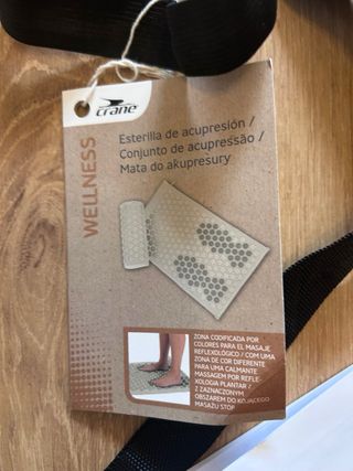 Esterilla Acupresión y Yoga Crane