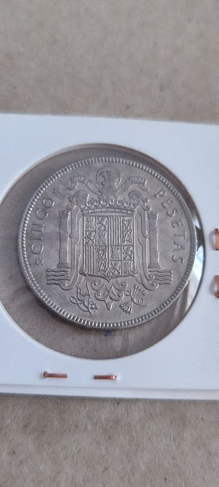 Moneda 5 Pesetas 1949*(19/49) Francisco Franco