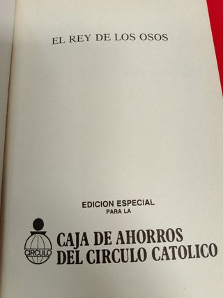 REY DE LOS OSOS - EL (NOVELA ORIGINAL DE LA PEL...