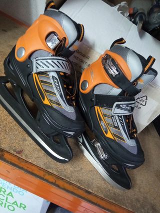 Patines de hielo ajustables para niños. 31-37

