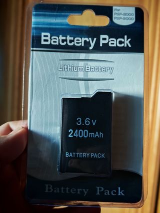 Batería PSP 2000/3000 Nueva 2400mAh