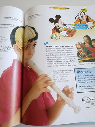 Enciclopedia Disney en perfecto estado.

