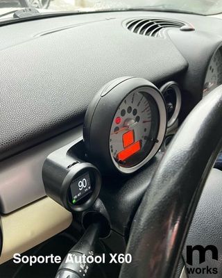 Soporte Autool X60 Pantalla Temperatura Mini R56