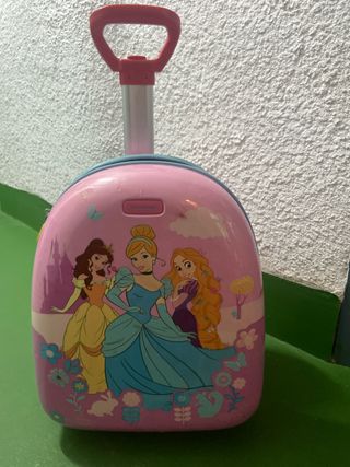 Maleta Infantil Disney Princesas Samsonite Rosa