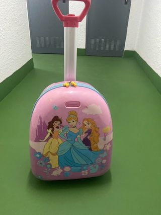 Maleta Infantil Disney Princesas Samsonite Rosa
