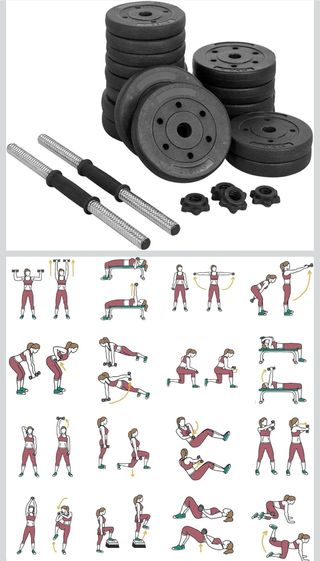 Juego Mancuernas 20kg