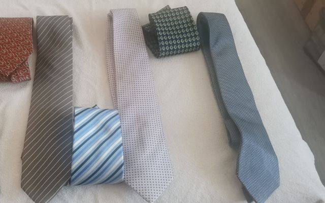 Corbatas Emidio Tucci. (3) seda, +Regalo 3 poliest